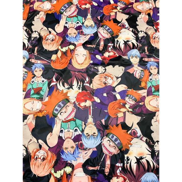 NWT Fresh Prints Tokyo Naruto All Over Print Graphic Short Sleeve T-shirt - Picture 1 of 1